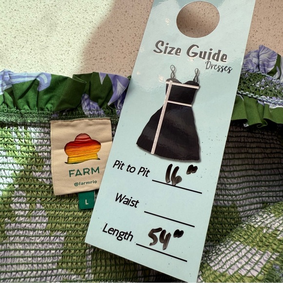 Farm Rio Tropical Swing Sleeveless Maxi Dress - Picture 7 of 8